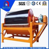 CTS High Efficiency  Wet Magnetic Drum Separator For Processing Magnetic Materials 